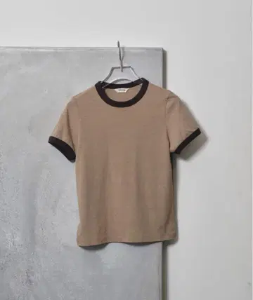 todayful Compact Ringer Tee 베이지