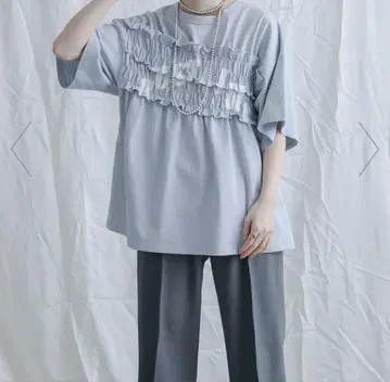 kbf 셔링 리메이크 TEE