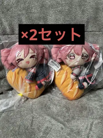시유 테토 프랑스빵 봉제 인형 2종 x 2세트
