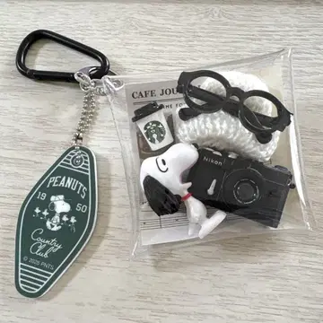 가챠 파우치 스누피 니콘 카메라
