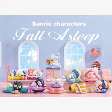 산리오 Fall A sleep 오리 펙클