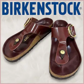 BIRKENSTOCK 기제 빅뱅글 페이턴트 초코