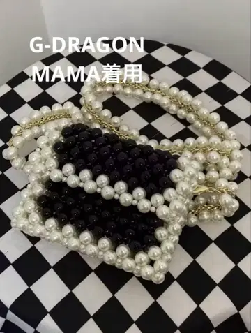 gdragon 착용 펄 미니 백 새상품
