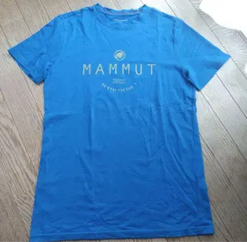 MAMMUT 파랑 티셔츠 S 사이즈