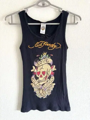 Ed Hardy 스컬 디자인 탱크탑 원사이즈
