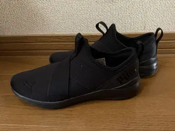 푸마 여성용 슬립온 블랙 23.5cm