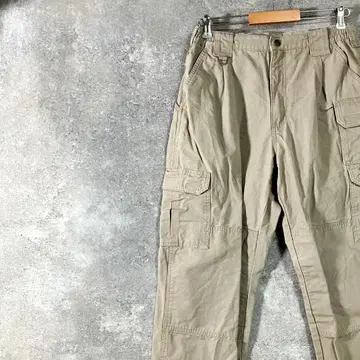 5.11 TACTICAL 카고 팬츠 풀렝스 와이드 베이지 무지