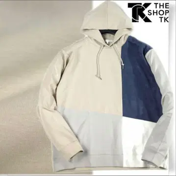 THE SHOP TK 다케오 키쿠치 남성용 이소재 블로킹 종이상자 후드티