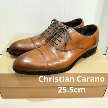 Christian Carano 브라운 비즈니스 드레스 슈즈 25.5cm
