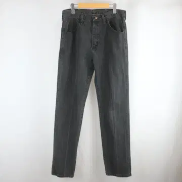멕시코제 RUSLER 87619CB 페이드 블랙 데님 팬츠 33