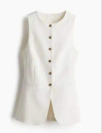 새상품 H&M 롱 수트 베스트 36