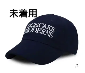 rock cake Moderns Logo Ball Cap 네이비 새상품