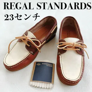 REGAL 스탠다드 데크 슈즈 퀼트 모카신 23cm