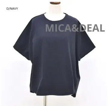MICA&DEAL 운모 앤 딜 돌먼 루즈 티셔츠 반팔