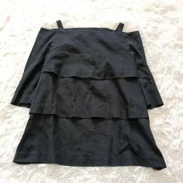 NOBLE 노블 오프숄더 블라우스 일본제 블랙