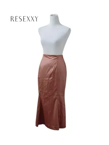새상품 RESEXXY 리젝시 백 레이스업 머메이드 스커트