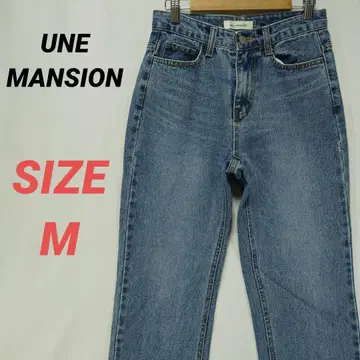 UNE MANSION 유누 맨션 청바지 앵클 팬츠 여성용 M