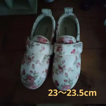 아유미 토쿠타케 산업 꽃무늬 시설 병원 신발 23~23.5cm