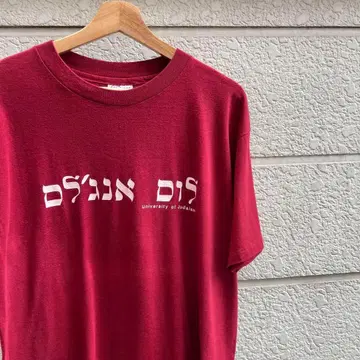 80s 90s USA제 프린트 티셔츠 칼리지 헤인즈 빈티지