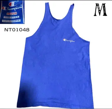 USA제 챔피온 탱크탑 블루 파랑 택 M