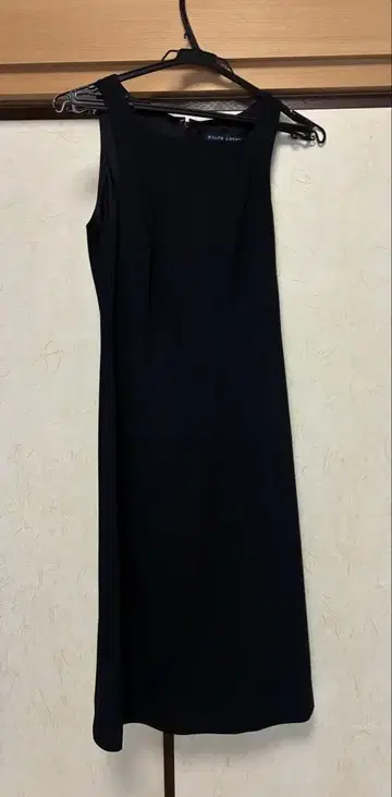 Ralph Lauren 블랙 슬리브리스 드레스 사이즈 9