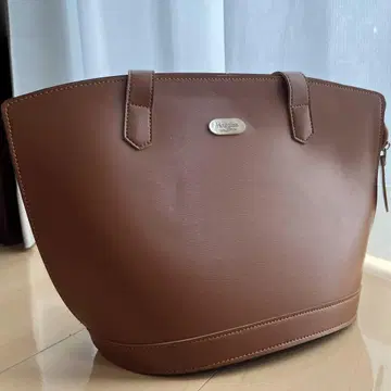 Hourglass Collection 브라운 토트백