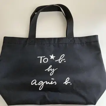 [새상품급] agnis b 토트백 to b by agnis b 로고 토트
