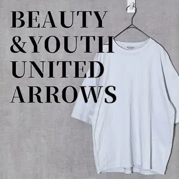 BEAUTY&YOUTH 슈퍼 쿨 와이드 테이퍼드 크루넥 티셔츠