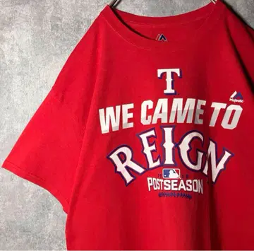 마제스틱 수입 구제 의류 MLB Majestic 빅 로고 아메카지
