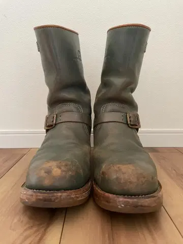Made in GM Japan 엔지니어 부츠 그린 Size 10