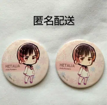 헤타리아 캔뱃지 일본 수트 원작 그림