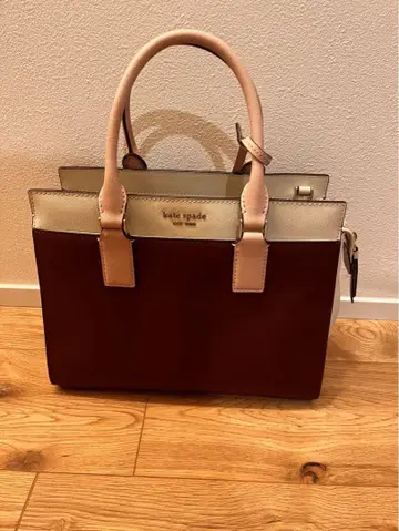 kate spade 버건디 토트백