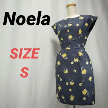 Noela 노엘라 꽃무늬 원피스 프렌치 슬리브 S 올 패턴