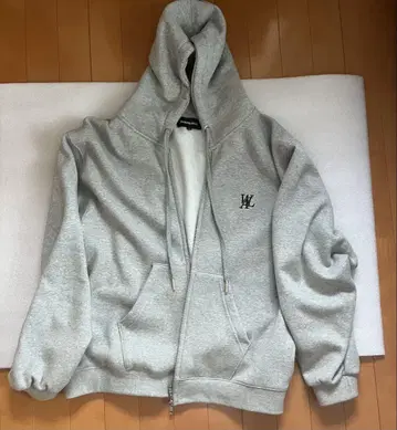 WOOALONG 지퍼 후드티