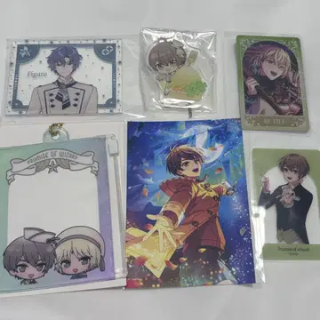 마법사의 약속 피가로 JR 콜라보 아크릴 카드 홀로카 밤카 마호야쿠