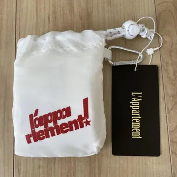 L'Appartement 에코백 화이트