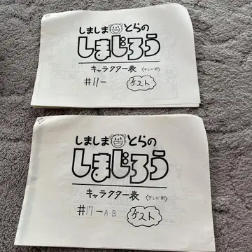 줄무늬 호랑이 호비 설정 자료