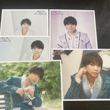 M!LK 시오자키 타치 브로마이드 세트