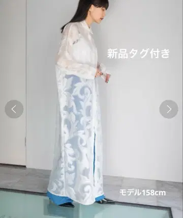 새상품 sahara 레이스 Long Shirt Dress 레이스 원피스