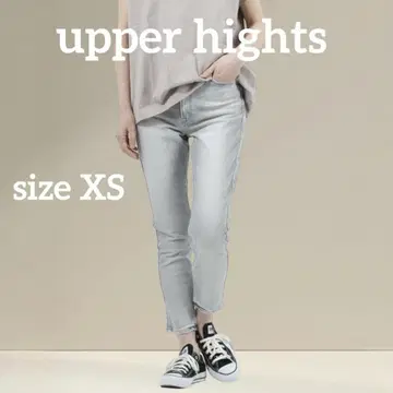 upper hights STELLA 하이 라이즈 그레이 스키니 데님 XS