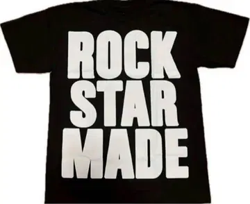 ROCK STAR MADE 티셔츠 블랙