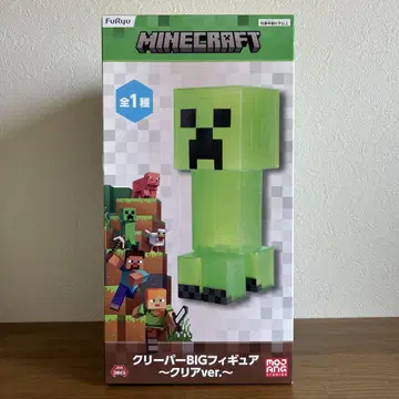 MINECRAFT 마인크래프트 크리퍼 BIG 피규어 클리어 ver