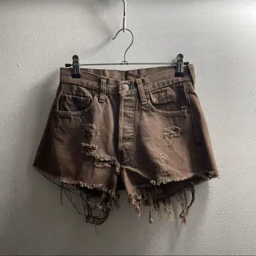 USA제 80년대 리바이스 그랑지 숏 팬츠 데님 빈티지