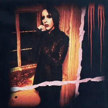 00s MARILYN MANSON 2007 프로모션 티셔츠 블랙 XL
