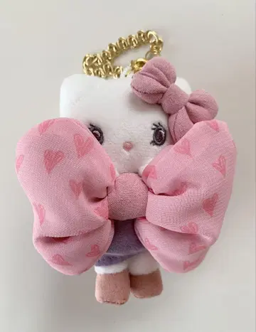 USJ 헬로키티 봉제인형 키링