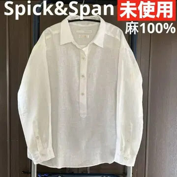 린넨 셔츠 Spick and Span 스픽 앤 스팬 [미사용]