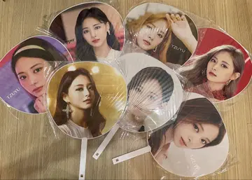 TWICE TZUYU 부채 7개 세트
