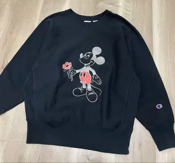 M666 L 사이즈 SMU 미키 SWEAT: 별주 맨투맨