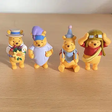 곰돌이 푸 코스튬 피규어 컬렉션 2 풀세트 가챠가챠