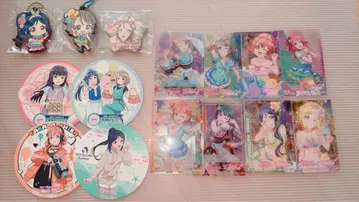 Aqours 세트 판매 카드 코스터